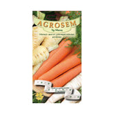 Hectarul - Seminte pe banda MIX: Morcov, Patrunjel, Pastarnac  AGROSEM 3 benzi